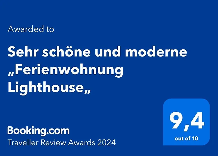 Sehr Schoene Und Moderne „ferienwohnung Lighthouse„ Lägenhet